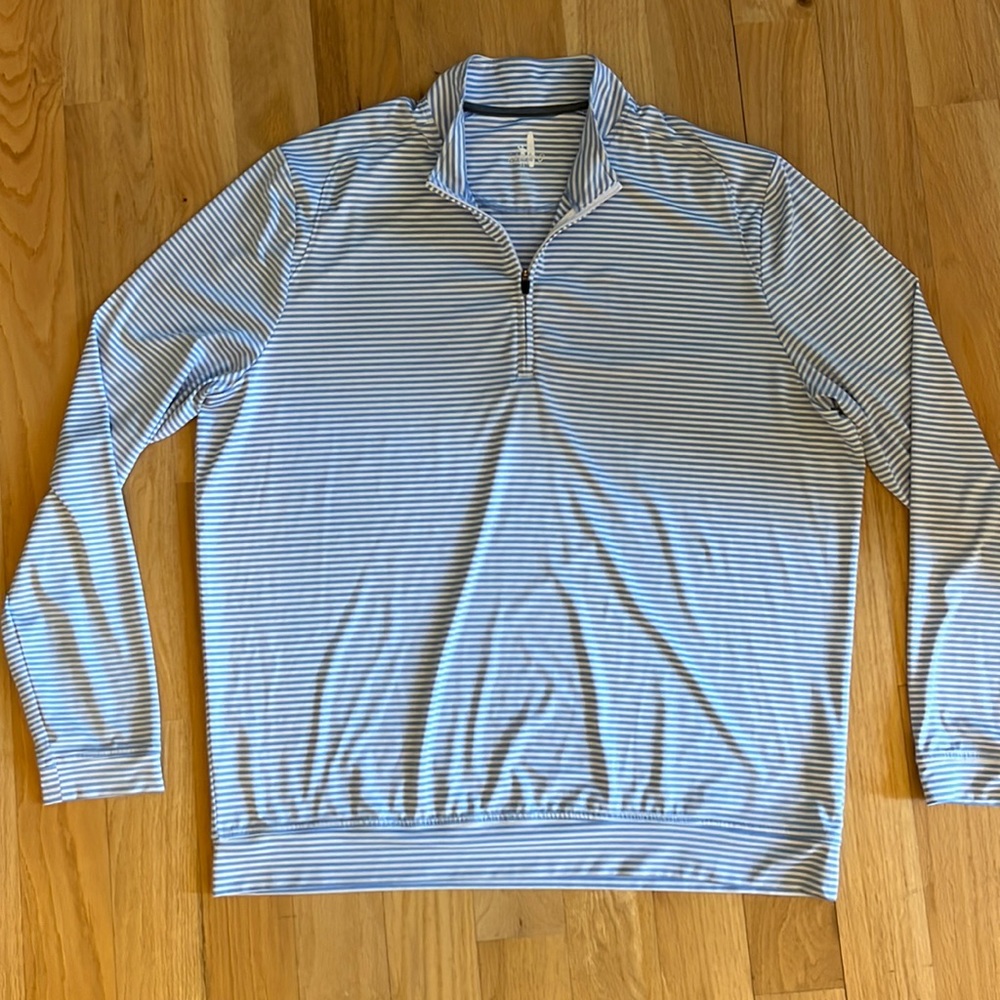 JOHNNIE-O mens quarter zip pullover XL